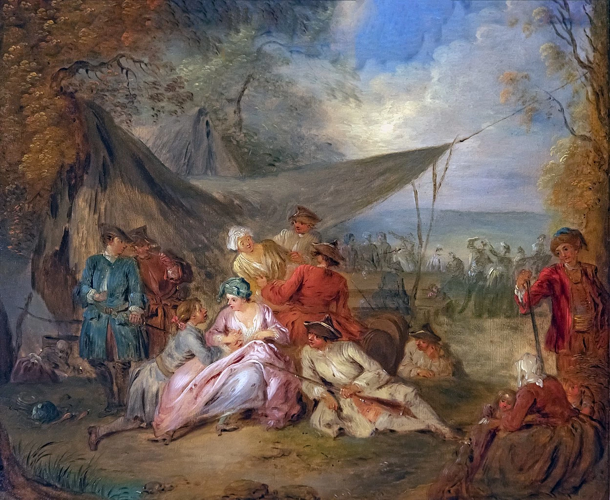 Personaggi sotto una tenda - Fondazione Bemberg Tolosa